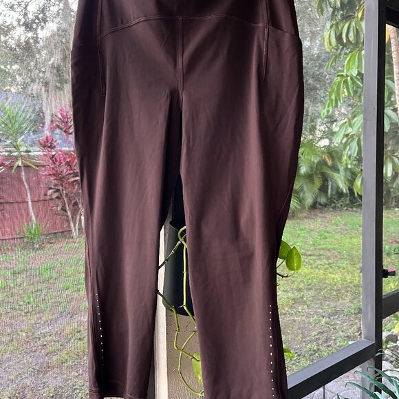 Lululemon Pants - Lululemon brown capris size 12 woman